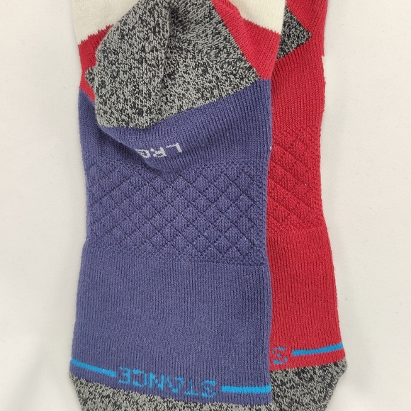 NWT Stance x MLB St Louis Cardinals BRIGADE STL 2 Crew Socks size L 9-13 - Picture 4 of 11